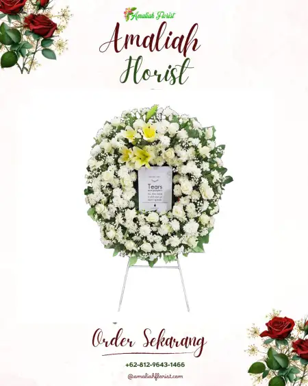 Krans Bunga Duka Grogol Selatan